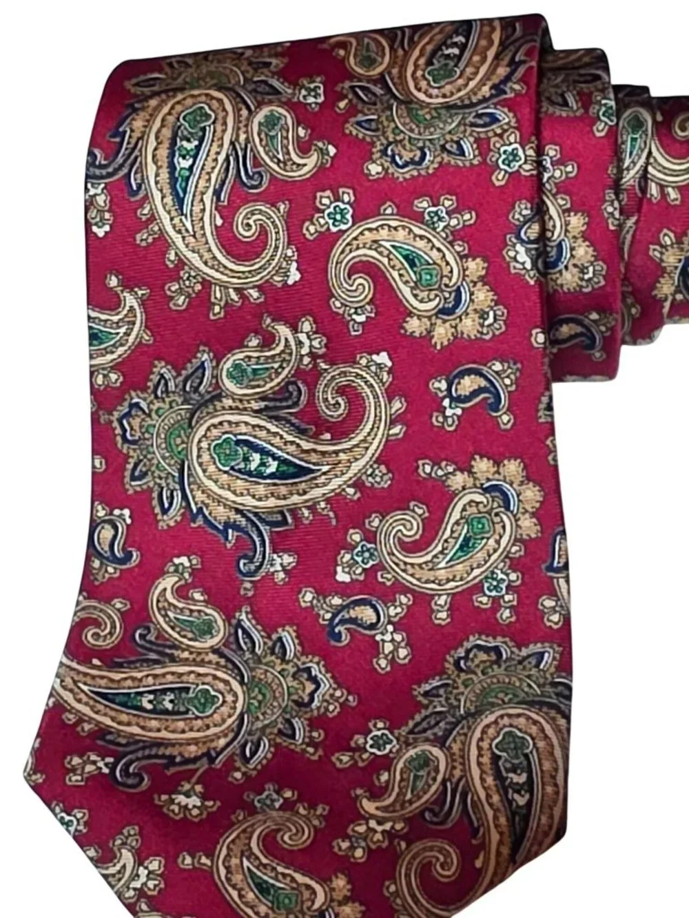 Kuppenheimer Mens Silk Tie Imported From Italy (SKU#1184)